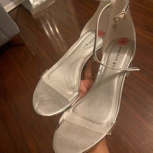 Madden Girl Mini Heel Sandal